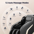 GR8661 3D SL Track Wholesale Massage Chair with Full-Body Air Massage